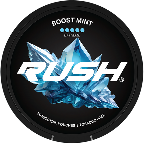 RUSH Boost Mint Extreme-Nikotinbeutel-Gigasnus.de