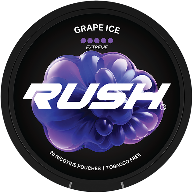 RUSH Grape Ice Extreme-Nikotinbeutel-Gigasnus.de
