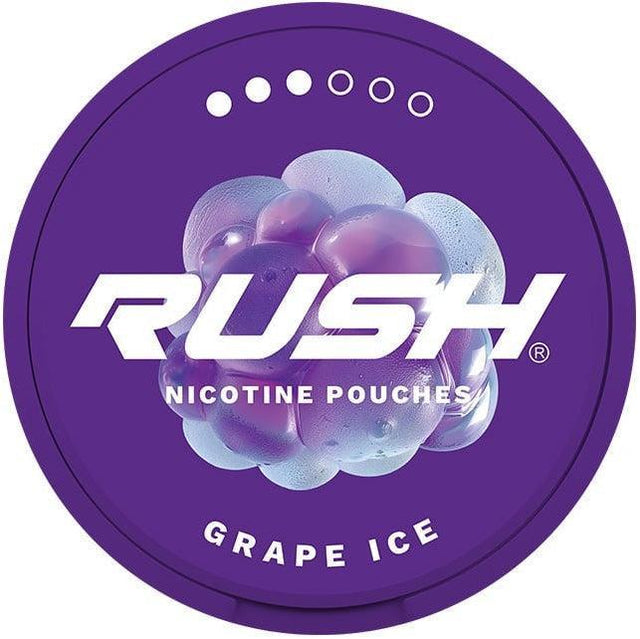 RUSH Grape Ice-Nikotinbeutel-Gigasnus.de