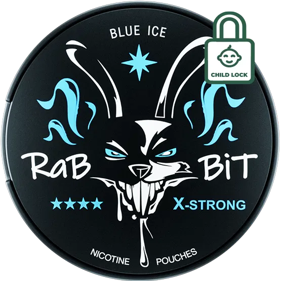 Rabbit Blue Ice-Nikotinbeutel-Gigasnus.de