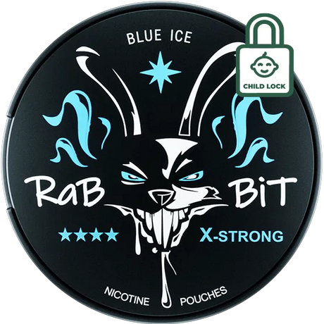 Rabbit Blue Ice-Nikotinbeutel-Gigasnus.de