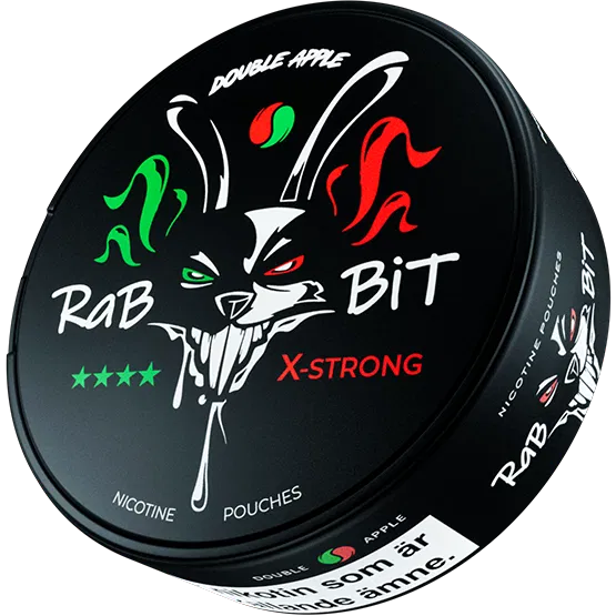 Rabbit Double Apple-Nikotinbeutel-Gigasnus.de