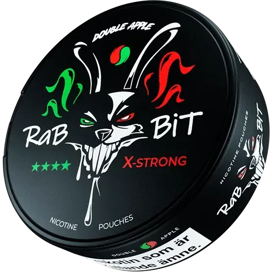 Rabbit Double Apple-Nikotinbeutel-Gigasnus.de
