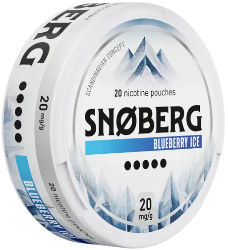 SNOBERG Blueberry Ice 20mg-Nikotinbeutel-Gigasnus.de