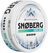 SNOBERG Double Mint 20mg-Nikotinbeutel-Gigasnus.de
