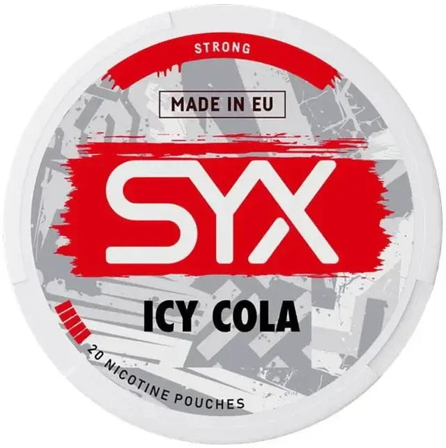 SYX Icy Cola Strong-Nikotinbeutel-Gigasnus.de