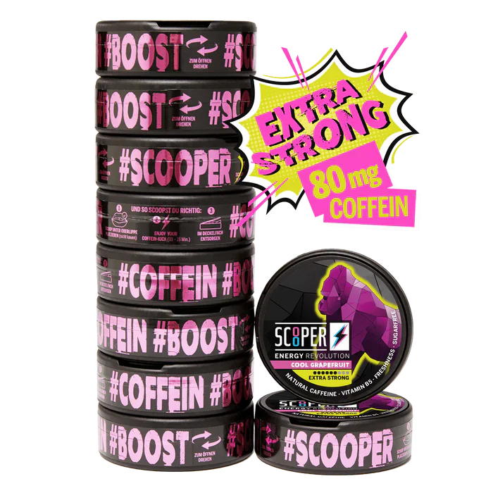 Scooper Energy Cool Grapefruit-Nikotinfreier Snus-Gigasnus.de