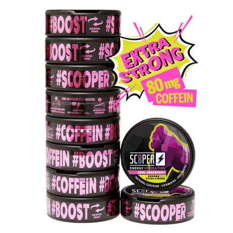 Scooper Energy Cool Grapefruit-Nikotinfreier Snus-Gigasnus.de