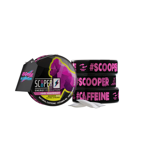 Scooper Energy Cool Grapefruit-Nikotinfreier Snus-Gigasnus.de