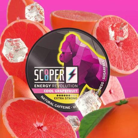 Scooper Energy Cool Grapefruit-Nikotinfreier Snus-Gigasnus.de