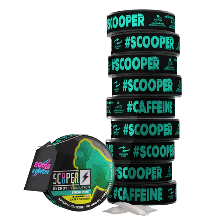 Scooper Energy Fresh Mint-Nikotinfreier Snus-Gigasnus.de