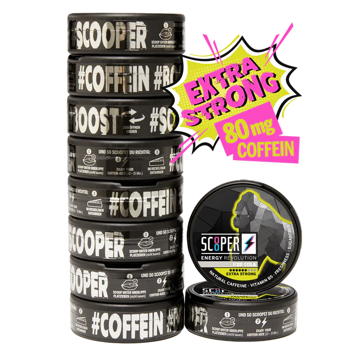 Scooper Energy Iced Cola-Nikotinfreier Snus-Gigasnus.de