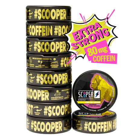 Scooper Energy Iced Tea Lemon-Nikotinfreier Snus-Gigasnus.de