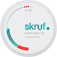 Skruf Super White No.53 Fresh Mint Strong-Nikotinbeutel-Gigasnus.de