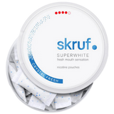 Skruf Superwhite Crystal Fresh-Nikotinbeutel-Gigasnus.de