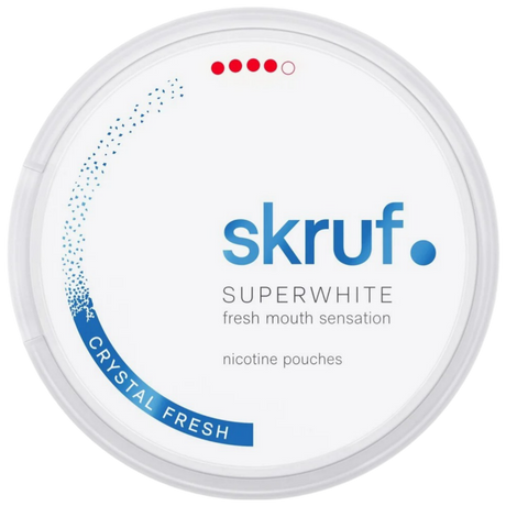 Skruf Superwhite Crystal Fresh-Nikotinbeutel-Gigasnus.de
