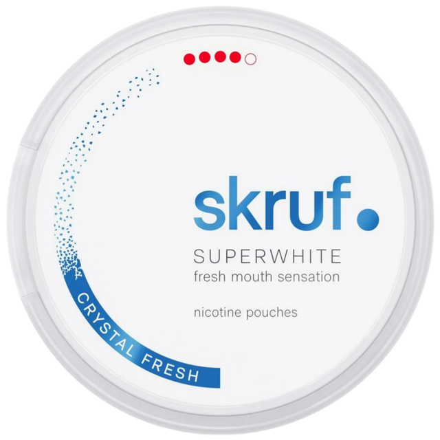 Skruf Superwhite Crystal Fresh-Nikotinbeutel-Gigasnus.de