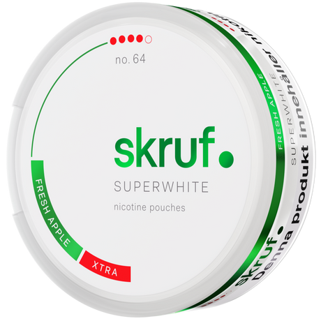 Skruf Superwhite Fresh Apple-Nikotinbeutel-Gigasnus.de