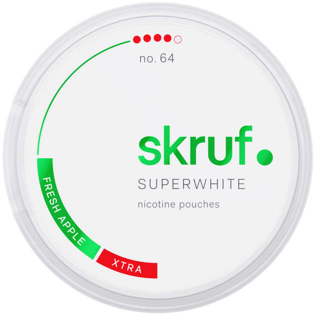 Skruf Superwhite Fresh Apple-Nikotinbeutel-Gigasnus.de