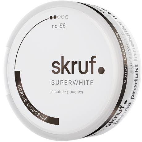 Skruf Superwhite Nordic No.56-Nikotinbeutel-Gigasnus.de