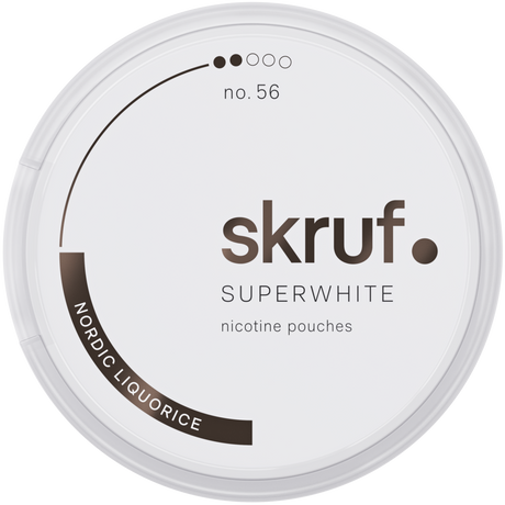 Skruf Superwhite Nordic No.56-Nikotinbeutel-Gigasnus.de