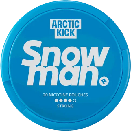 Snowman Arctic Kick 12mg-Nikotinbeutel-Gigasnus.de