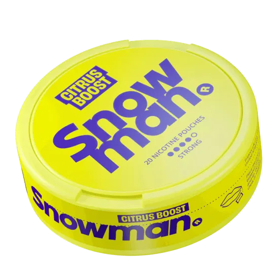 Snowman Citrus Boost 12mg-Nikotinbeutel-Gigasnus.de