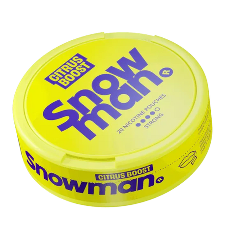 Snowman Citrus Boost 12mg-Nikotinbeutel-Gigasnus.de