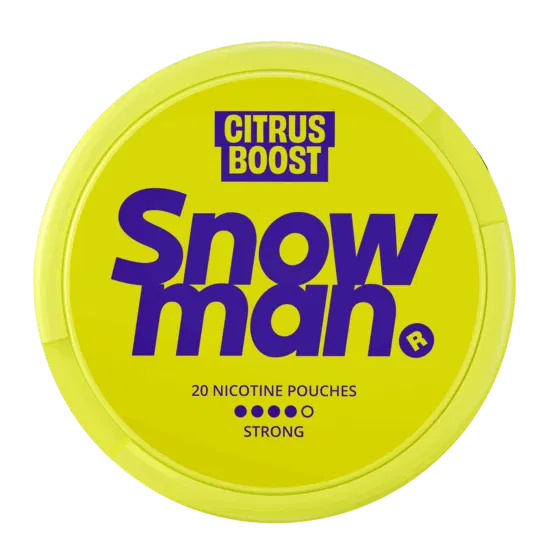 Snowman Citrus Boost 12mg-Nicotine Pouches-Gigasnus.com