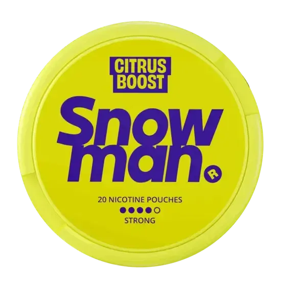 Snowman Citrus Boost 12mg-Nicotine Pouches-Gigasnus.com