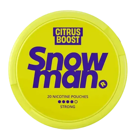 Snowman Citrus Boost 12mg-Nicotine Pouches-Gigasnus.com