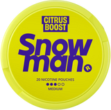 Snowman Citrus Boost 9mg-Nikotinbeutel-Gigasnus.de