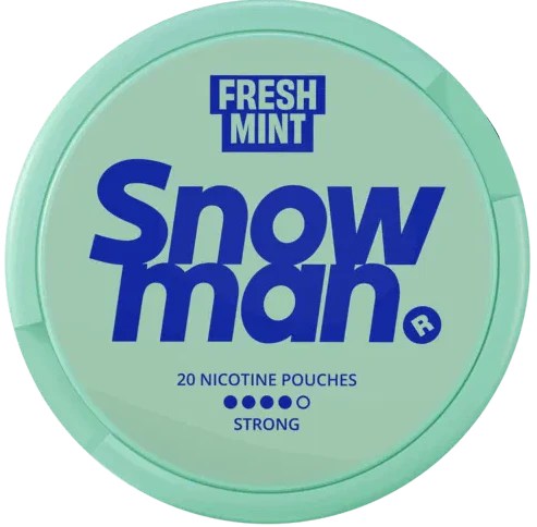 Snowman Fresh Mint 12mg-Nikotinbeutel-Gigasnus.de