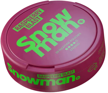 Snowman Raspberry Blast 12mg-Nikotinbeutel-Gigasnus.de