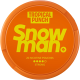 Snowman Tropical punch 12mg-Nicotine Pouches-Gigasnus.com