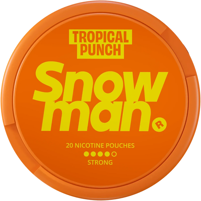 Snowman Tropical punch 12mg-Nicotine Pouches-Gigasnus.com