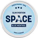SPACE Blue Menthol-Koffein Pouches-Gigasnus.de