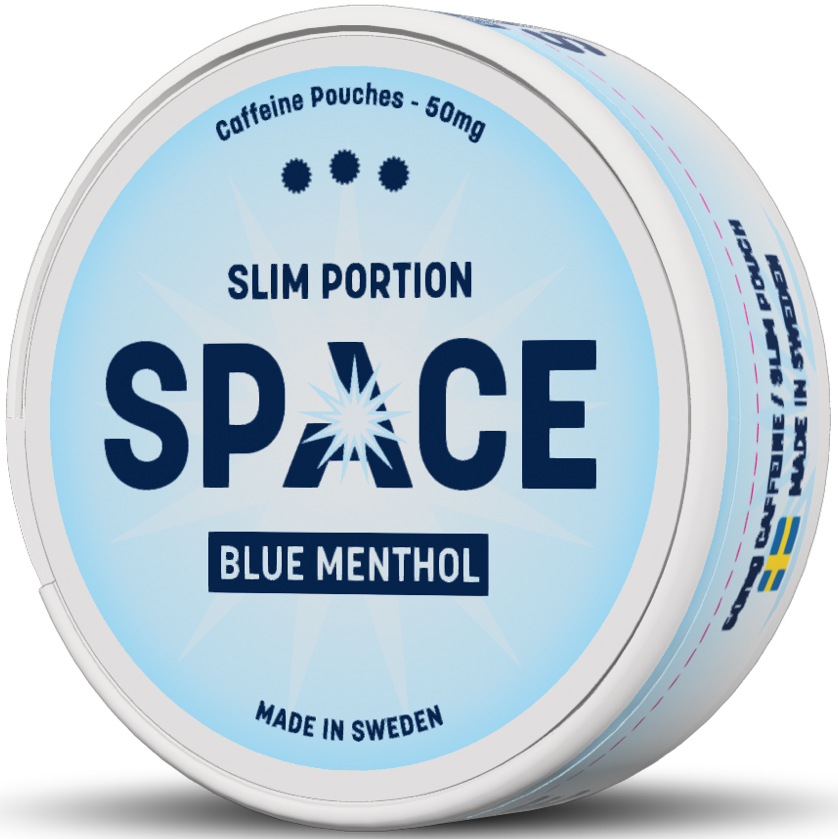 SPACE Blue Menthol-Koffein Pouches-Gigasnus.de
