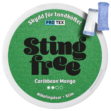 Stingfree Caribbean Mango-Nikotinbeutel-Gigasnus.de