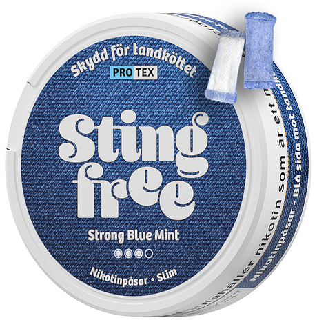 Stingfree Strong Blue Mint-Nikotinbeutel-Gigasnus.de