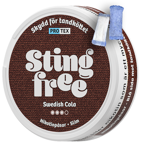 Stingfree Swedish Cola-Nikotinbeutel-Gigasnus.de