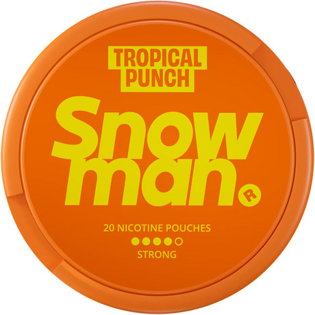 Snowman Tropical punch 12mg-Nicotine Pouches-Gigasnus.com