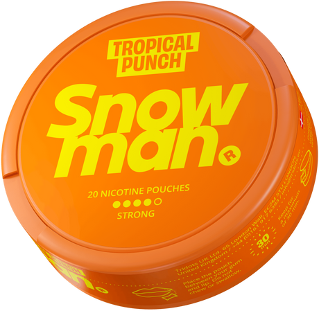 Snowman Tropical punch 12mg-Nicotine Pouches-Gigasnus.com