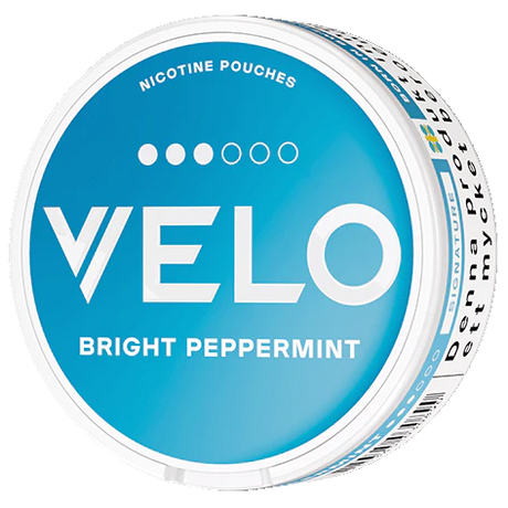 VELO Bright Peppermint-Nikotinbeutel-Gigasnus.de