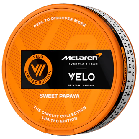 Velo McLaren Sweet Papaya-Nikotinbeutel-Gigasnus.de
