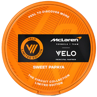 Velo McLaren Sweet Papaya-Nikotinbeutel-Gigasnus.de