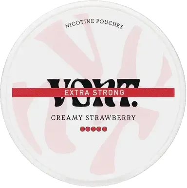 Vont Creamy Strawberry Extra Strong-Nikotinbeutel-Gigasnus.de