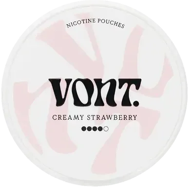 Vont Creamy Strawberry-Nikotinbeutel-Gigasnus.de