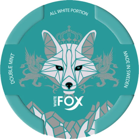 White Fox Double Mint-Nikotinbeutel-Gigasnus.de