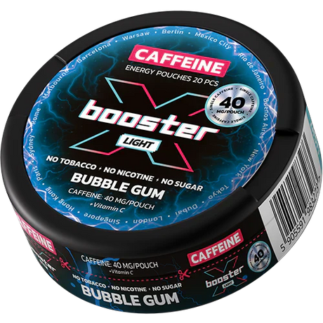 X-Booster Bubble Gum 40 mg-Nikotinfreier Snus-Gigasnus.de